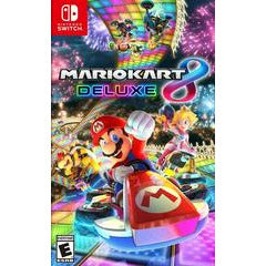 Front cover view of Mario Kart 8 Deluxe - Nintendo Switch