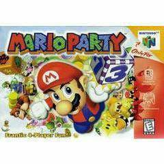 Front cover view of Mario Party for N64