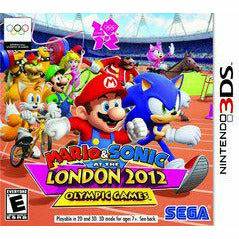 Front cover view of Mario & Sonic At The London 2012 Olympic Games for Nintendo 3DS
