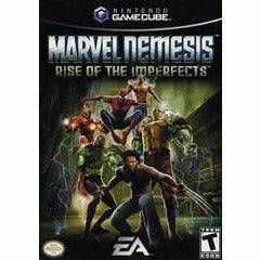 Front cover view of Marvel Nemesis Rise Of The Imperfects for GameCube