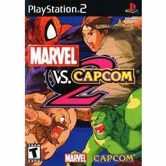Front cover view of Marvel Vs Capcom 2 for PlayStation 2