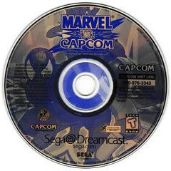 Front view of disc for Marvel Vs Capcom - Sega Dreamcast