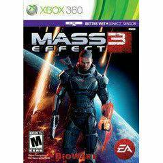 Front cover view of Mass Effect 3 for Xbox 360