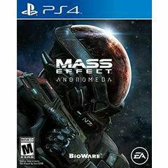 Front cover view of Mass Effect Andromeda for PlayStation 4