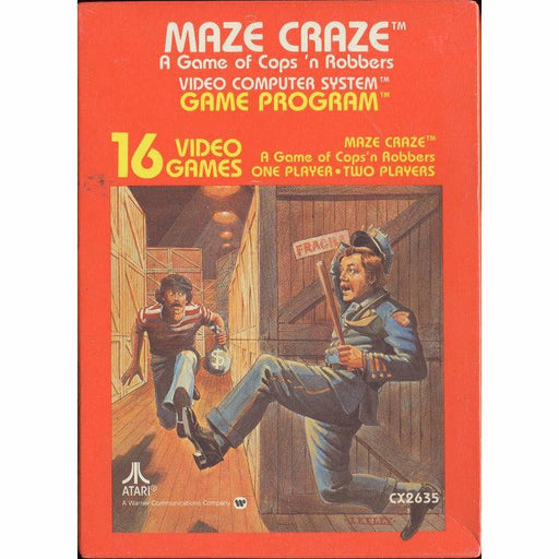 Maze Craze - Atari 2600 - Premium Video Games - Just $6.99! Shop now at Retro Gaming of Denver