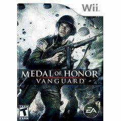 Front cover view of Medal Of Honor Vanguard for Wii