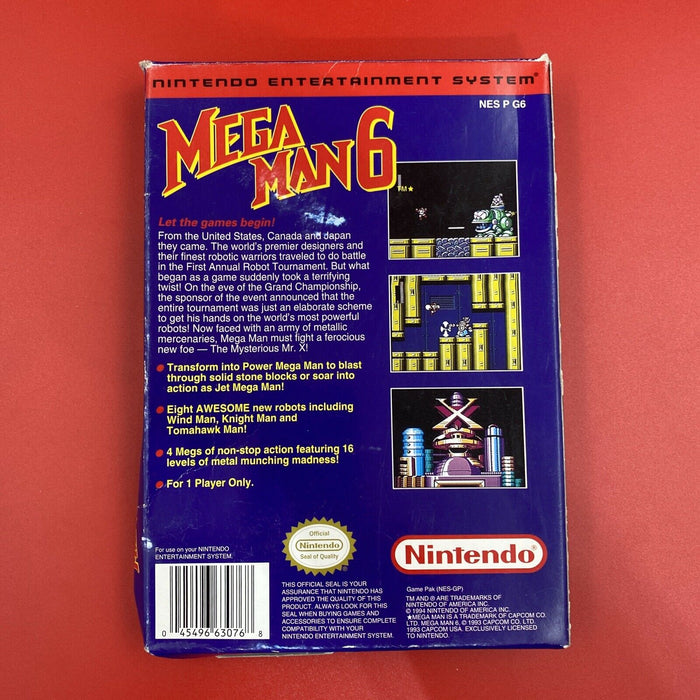 Mega Man 6 - NES - Premium Video Games - Just $295.99! Shop now at Retro Gaming of Denver