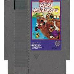 Front view of cartridge for Mickey Mousecapade - NES