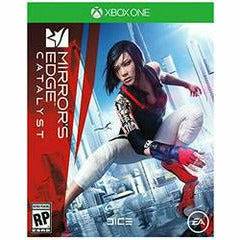 Front cover view of Mirror's Edge Catalyst for Xbox One