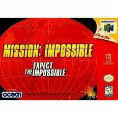 Front cover view of Mission Impossible for N64