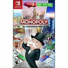Front cover view of Monopoly for Nintendo Switch