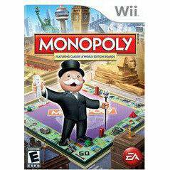 Front cover view of Monopoly for Wii