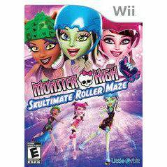 Monster High: Skultimate Roller Maze - Nintendo Wii - Premium Video Games - Just $8.99! Shop now at Retro Gaming of Denver