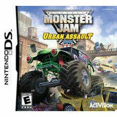 Front cover view of Monster Jam Urban Assault for Nintendo DS