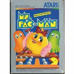 Front cover view of Ms. Pac-Man for Atari 5200