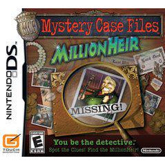 Front cover view of Mystery Case Files MillionHeir - Nintendo DS