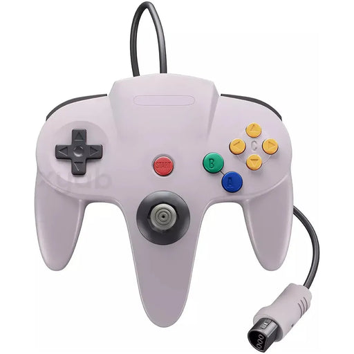 Gray Controller Compatible With N64 (XYAB) - Premium Video Game Accessories - Just $19.99! Shop now at Retro Gaming of Denver