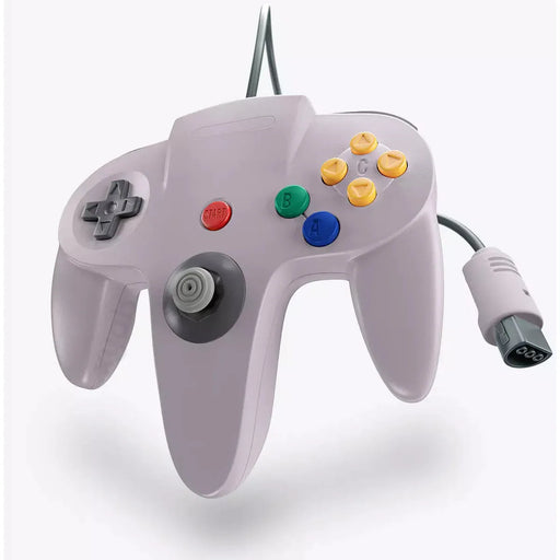 Gray Controller Compatible With N64 (XYAB) - Just $19.99! Shop now at Retro Gaming of Denver