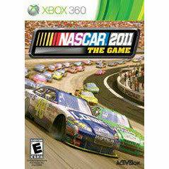 Front cover view of NASCAR The Game 2011 for Xbox 360