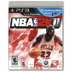 Front cover view of NBA 2K11 for PlayStation 3