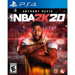 Front cover view of NBA 2K20 - PlayStation 4