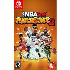 Front cover view of NBA 2K Playgrounds 2 for Nintendo Switch