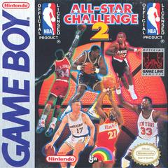 Front cover view of NBA All-Star Challenge 2 for GameBoy