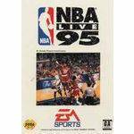 Front cover view of NBA Live 95 for Sega Genesis