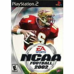 Front cover view of NCAA Football 2002 for PlayStation 2
