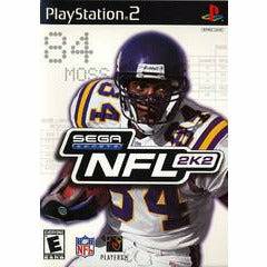 Front cover view of NFL 2K2 for PlayStation 2