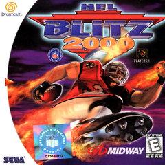 Front cover view of NFL Blitz 2000 for Sega Dreamcast