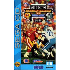Front cover view of NFL Greatest Teams - Sega CD