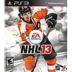 Front cover view of NHL 13 for PlayStation 3