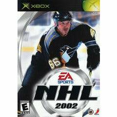 Front cover view of NHL 2002 for Xbox