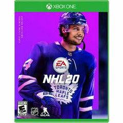 Front cover view of NHL 20 for Xbox One
