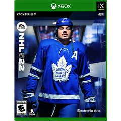 Front cover view of NHL 22 - Xbox Series X