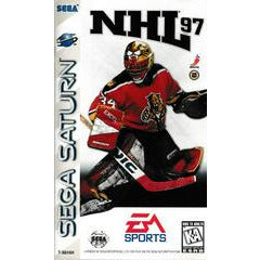 Front cover view of NHL 97 - Sega Saturn