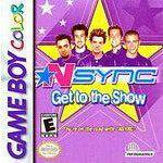 Front cover view of NSYNC Get To The Show for GameBoy Color