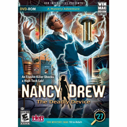 Front cover view of Nancy Drew: The Deadly Device for PC