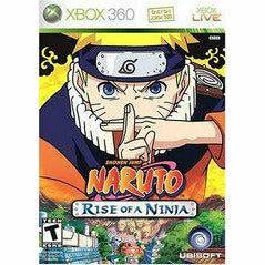Front cover view of Naruto Rise Of A Ninja for Xbox 360