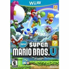 Front cover view of New Super Mario Bros. U for Wii U
