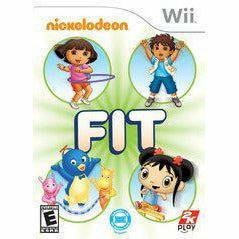 Front cover view of Nickelodeon Fit for Wii