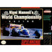 Nigel Mansell's World Championship Racing - Super Nintendo - Just $7.99! Shop now at Retro Gaming of Denver