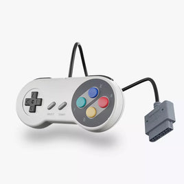 Side view of SNES Wired Controller - Super Nintendo
