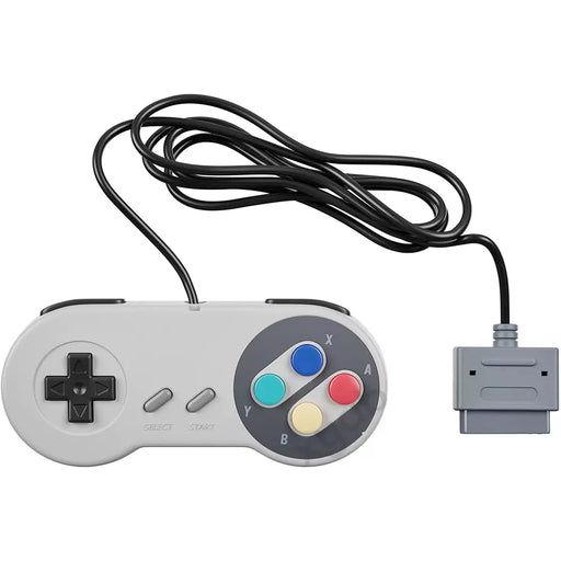 Wired Controller Compatible With SNES (XYAB) - Premium Video Game Accessories - Just $12.99! Shop now at Retro Gaming of Denver