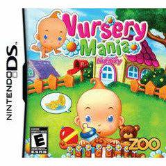 Front cover view of Nursery Mania for Nintendo DS