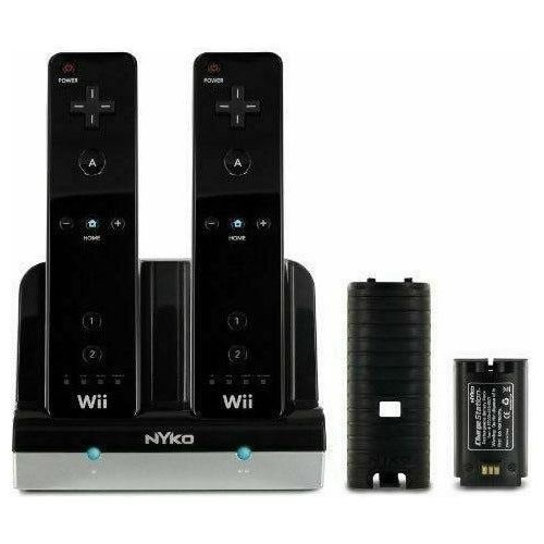 Nyko Charge Station - Charging Stand + Battery 2 X - NiMH - 2 Output Connectors - Black - Just $32.99! Shop now at Retro Gaming of Denver