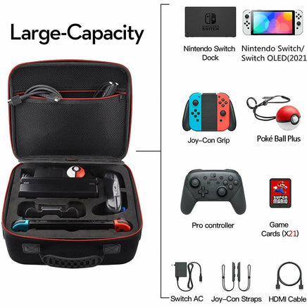 Large Capacity photo of Carrying Case for Nintendo Switch