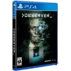 Observer - PlayStation 4 - Premium Video Games - Just $25.99! Shop now at Retro Gaming of Denver