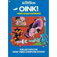 Front cover view of Oink! - Atari 2600